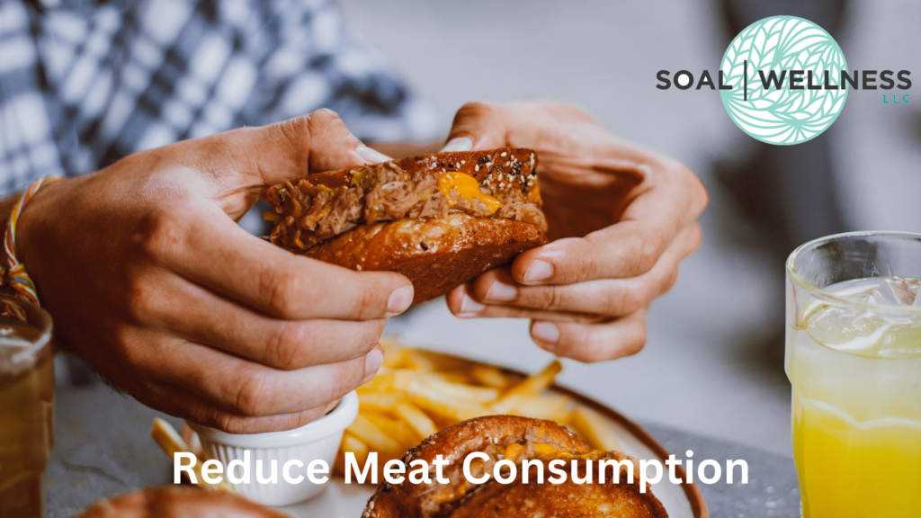 Reduce meat consumption
